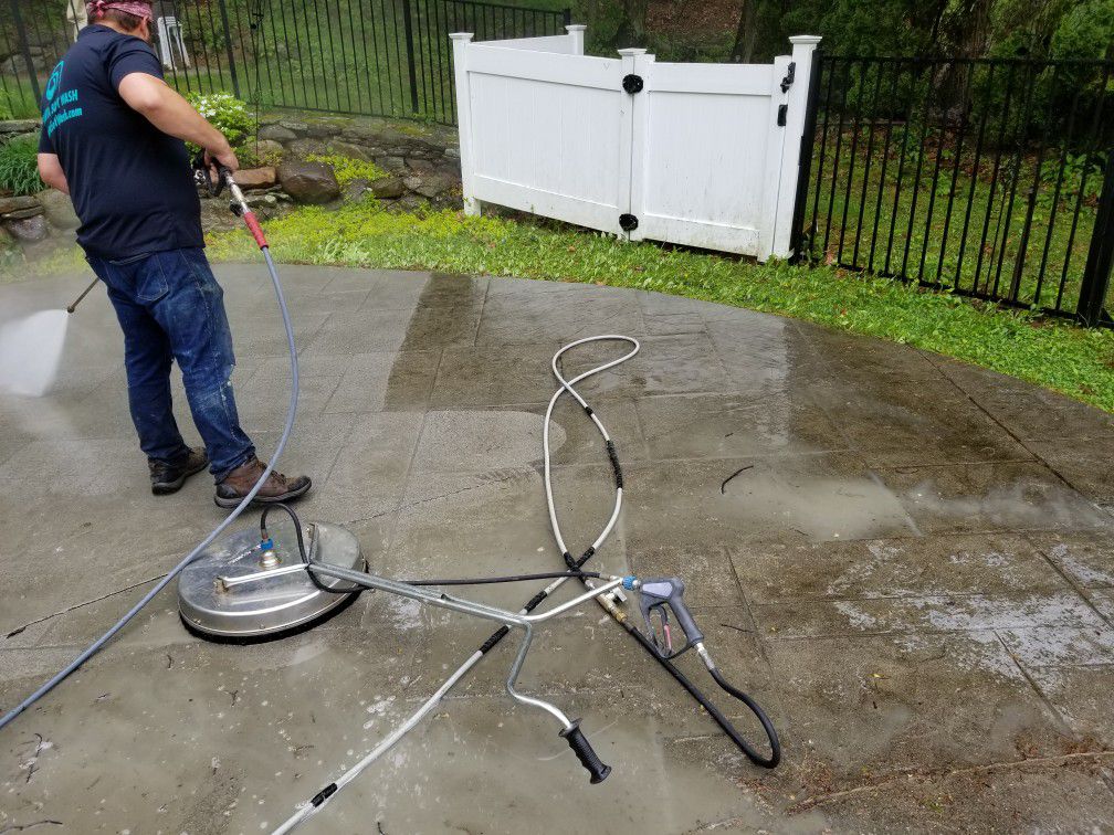 Concrete pressure washing kennelon nj