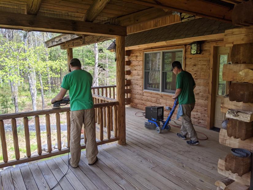 Deck restoration digmans ferry pa