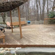 Cedar Deck Restoration in Ringwood NJ 1
