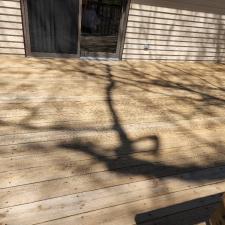 Deck cleaning and stainint in highland lakes nj 2