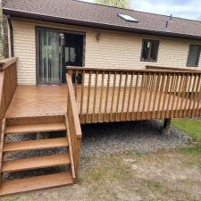 Deck cleaning and stainint in highland lakes nj 3