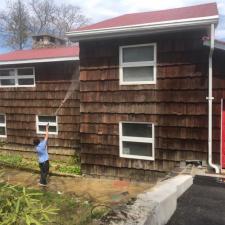 Cedar Siding Cleaning Highland Lakes 2