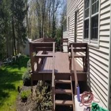 Deck Staining in Sparta, NJ 1