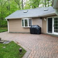 Power Wash Paver Patio in Wantage, NJ 1