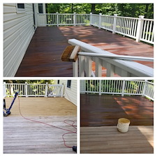 Ipe Deck Clean and Stain in Middletown NY
