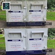 Restoring Hope: Power Washing Donation Bins in Vernon, NJ